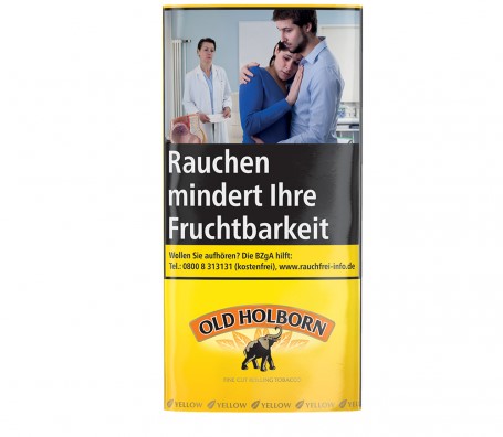 OLD HOLBORN "Yellow" Tabak 30g Pouch