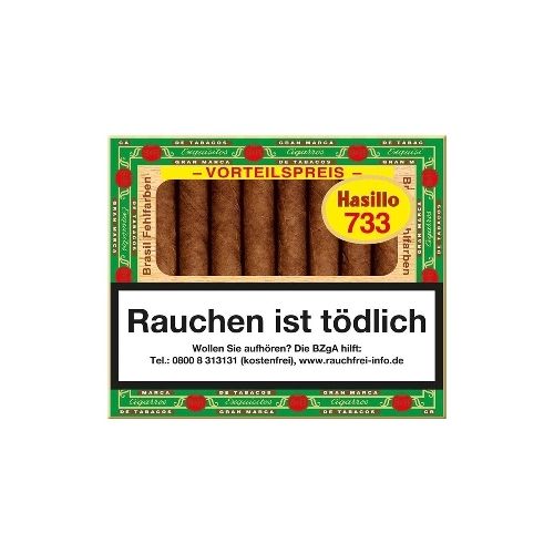 Hasillo No.733 Brasil Fehlfarben 50 Zigarillos / 71842