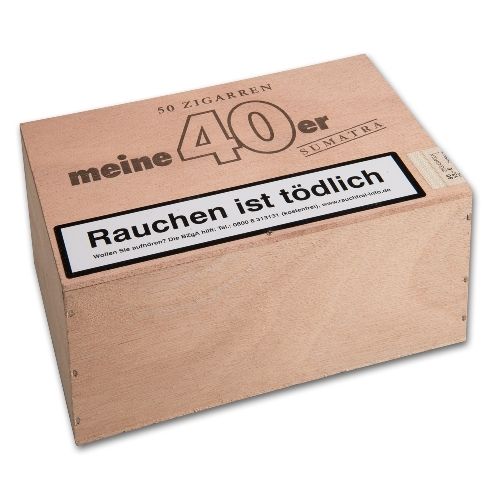 Meine 40er Sumatra 50 Zigarren / 48022