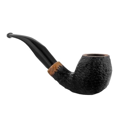 Pfeife Molina Nautic Nr. 2 Rustik aus Bruyèreholz Acryl in rotbraun / 24703