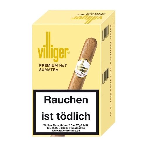 Villiger Premium No.7 Sumatra 20 Zigarren / 52782