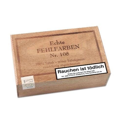 Echte Fehlfarben Nr.108 Brasil 50 Zigarren / 76642