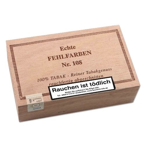 Echte Fehlfarben Nr.108 Sumatra 50 Zigarren / 76632