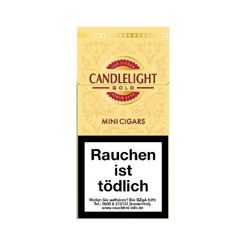 Candlelight Gold Mini 10 Zigarillos / 47842