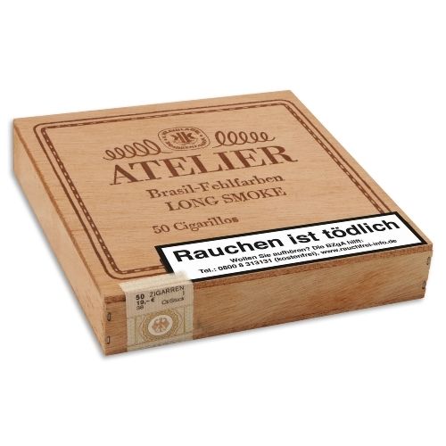 Atelier Brasil Fehlfarben Long Smoke 50 Zigarillos / 76832