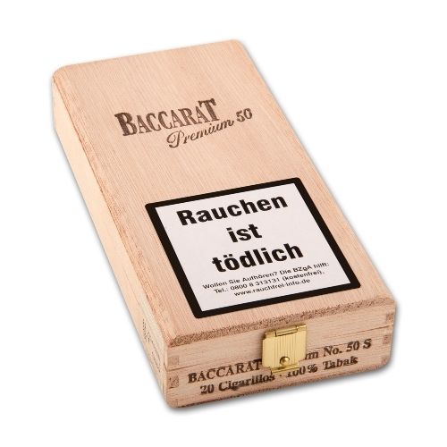 Baccarat Premium No.50 Sumatra 20 Zigarillos / 66232