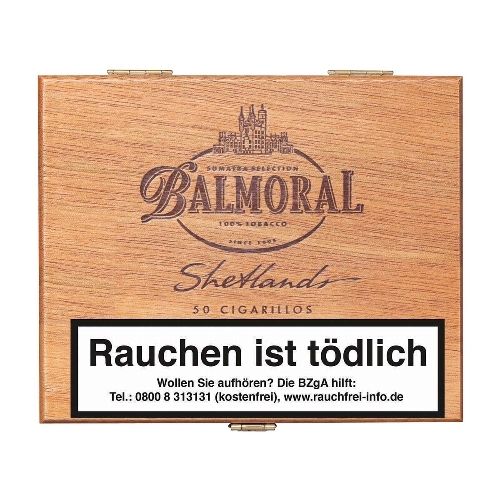 Balmoral Shetlands Sumatra Selection 50 Zigarillos / 52061