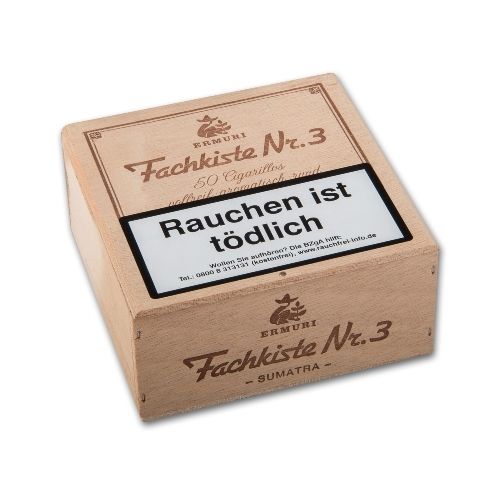 Fachkiste Nr.3 Sumatra 50 Zigarillos / 59402
