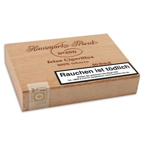 Hausmarke Privat No.400 Brasil 50 Zigarillos / 76952