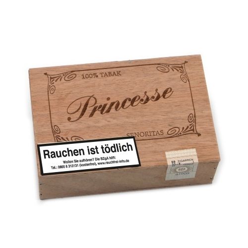 Princesse Senoritas Brasil 100% Tabak 50 Zigarillos / 77032