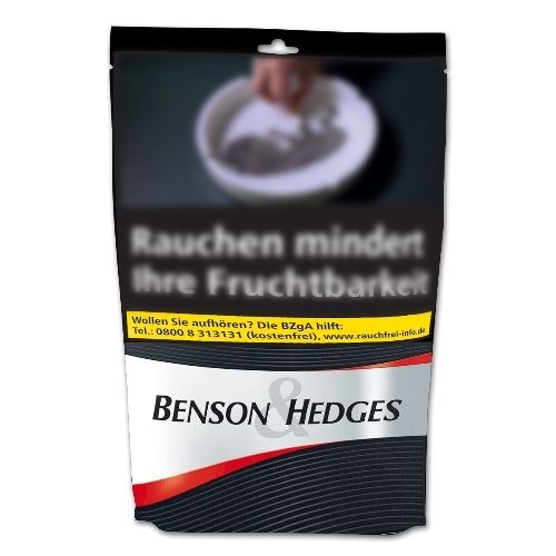Benson & Hedges Black 170 Gramm Beutel Volumen Tabak