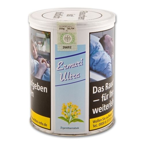 ERMURI Ultra 200 Gramm Zigarettentabak / Tabak