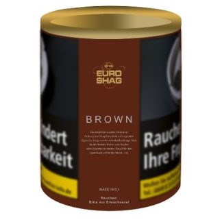 Euro Shag Brown 120 Gramm Zigarettentabak / Tabak