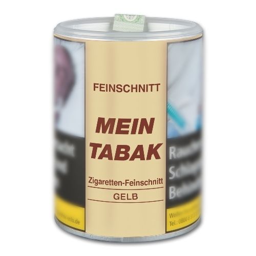 Mein Tabak Gelb Feinschnitt 180 Gramm Zigarettentabak / Tabak