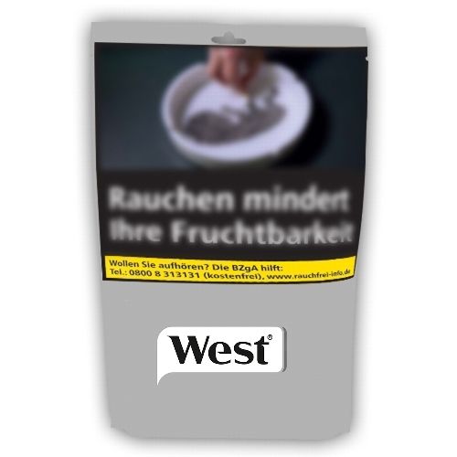 West Silver Volumen 130 Gramm Beutel Zigarettentabak / Tabak