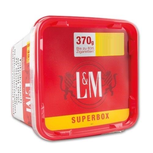 Zigarettentabak L&M Volume Tobacco Red SUPER Box 370 Gramm