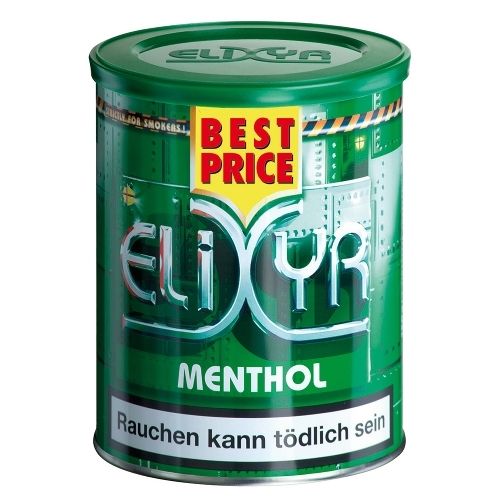 Elixyr Menthol 110 Gramm Zigarettentabak / Tabak / 17592