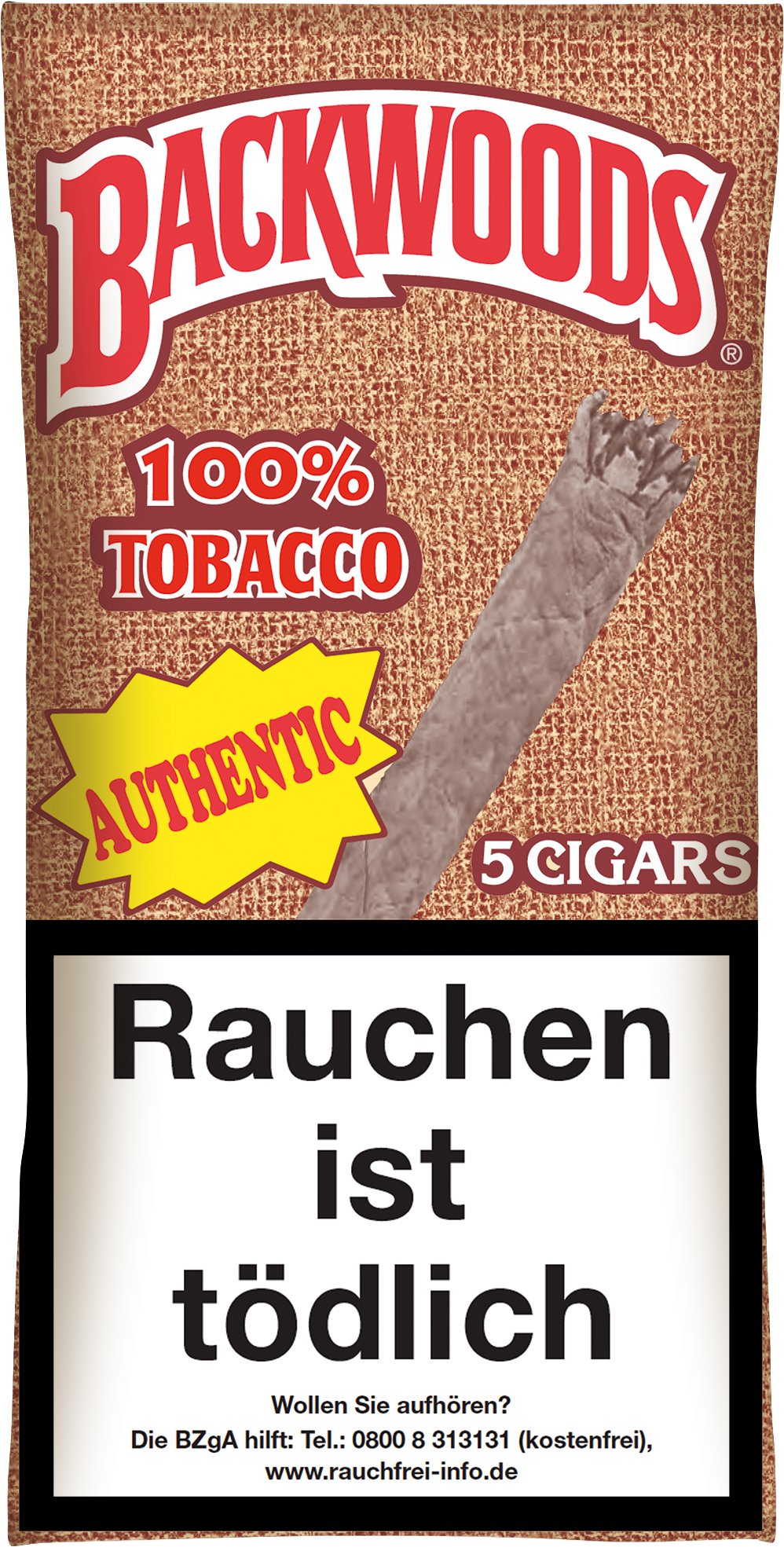 Backwoods Authentic (5er Packung)
