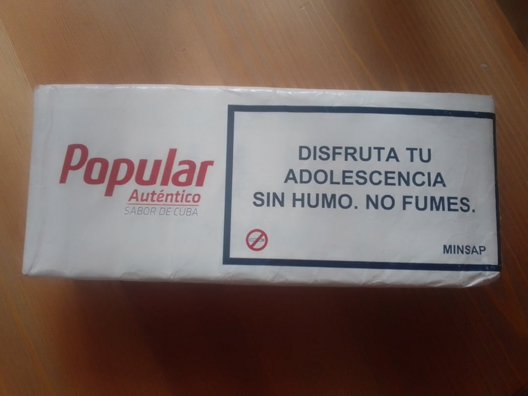 Кубинские сигареты Популар