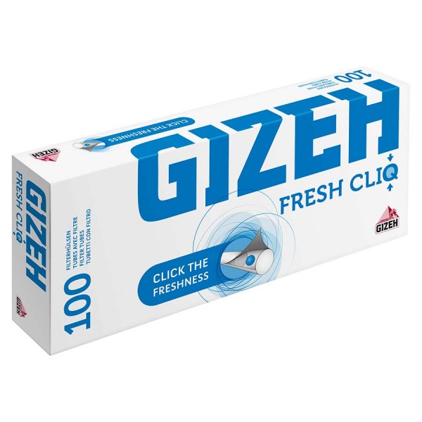 GIZEH Fresh Cliq Hülsen 100 Stück Packung