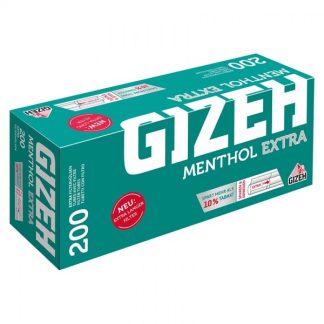 GIZEH Menthol Extra Hülsen 200 Stück