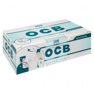 OCB Menthol Hülsen 100 Stück Packung