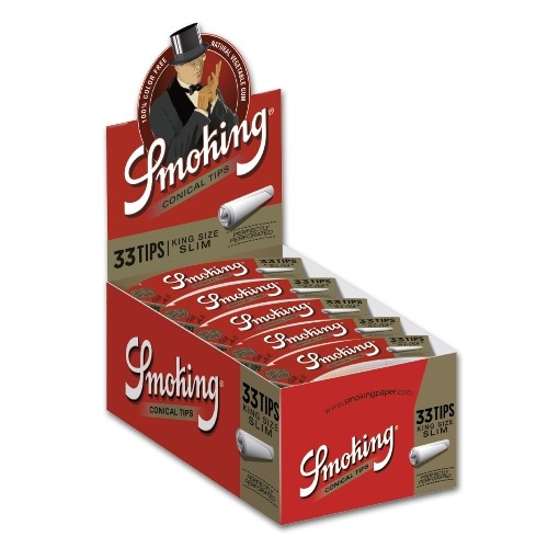 SMOKING Conical Filter Tips King Size Slim Display