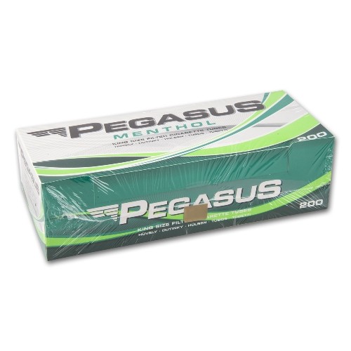 Zigarettenhülsen Pegasus Menthol King Size 200 Stück