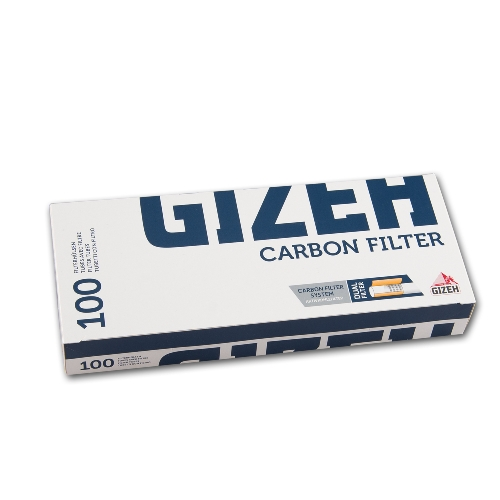 Zigarettenhülsen Silver Tip Carbon King Size 100 Stück