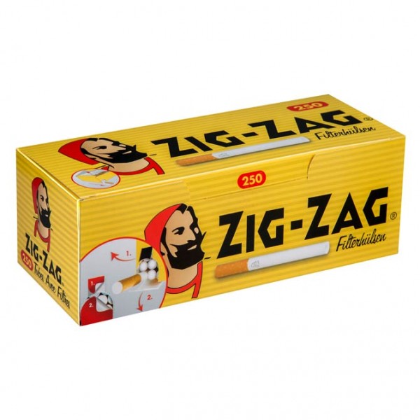 Zigarettenhülsen Zig Zag King Size 250 Stück