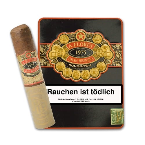 A. FLORES 1975 Grand Reserva Sun Grown Half Corona 5 Zigarren