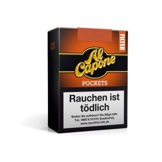 Al Capone Pockets Flame Filter 18 Zigarillos