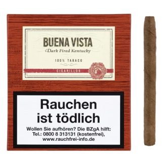 BUENA VISTA Dark Fired Kentucky Cigarillo 20 Zigarillos