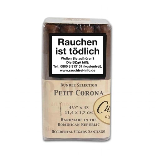 Bundle Selection by Cusano Dominikanische Republik Petit Corona 16 Zigarren