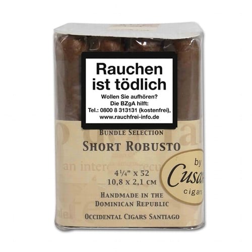 Bundle Selection by Cusano Dominikanische Republik Short Rubusto 16 Zigarren