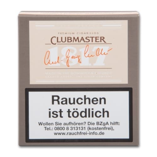 Clubmaster 1817 Jubiläumsausgabe 20 Zigarillos