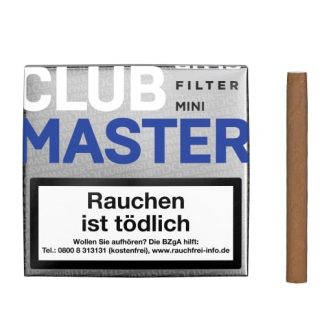 Clubmaster Mini Blue 20 Zigarillos MIT FILTER