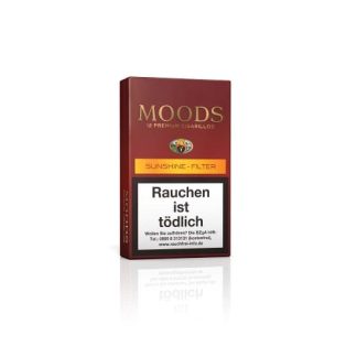 Dannemann Moods Sunshine Filter 10 Zigarillos