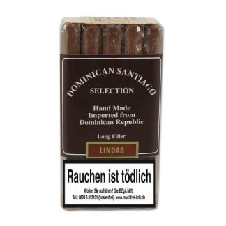 Dominican Santiago Selection Lindas Bundle 10 Zigarren