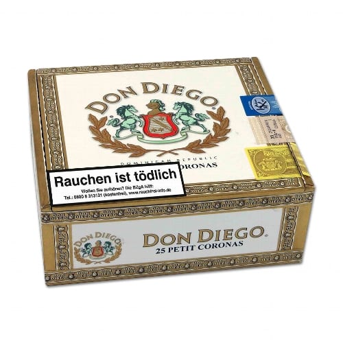 Don Diego Petit Corona 25 Zigarren