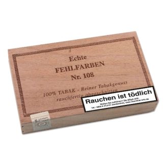 Echte Fehlfarben Nr.108 Sumatra 25 Zigarren