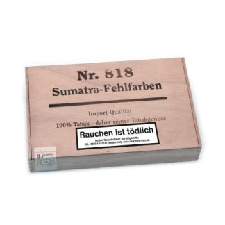 Fehlfarben Nr.818 Sumatra 25 Zigarren