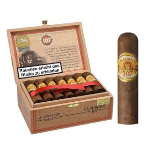 LA AURORA 107 Sumo Short Robusto 21 Zigarren
