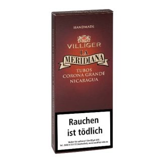 La Meridiana Corona Grande Tubos 3 Zigarren