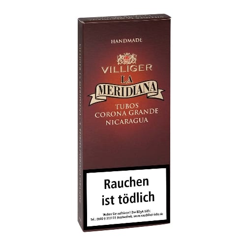 La Meridiana Corona Grande Tubos 3 Zigarren