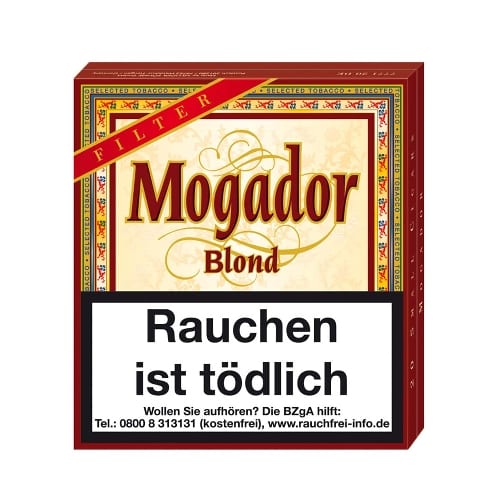Mogador Blond Filter 20 Zigarillos / ALTER PREIS