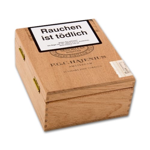 P.G.C. Hajenius Senoritas Sumatra 25 Zigarren