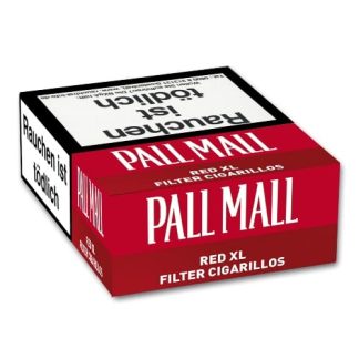 Pall Mall Red Naturdeckblatt Filterzigarillos (10x17)