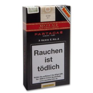 Partagas Serie E No.2 Duke Tubos 3 Zigarren