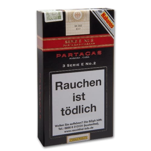 Partagas Serie E No.2 Duke Tubos 3 Zigarren